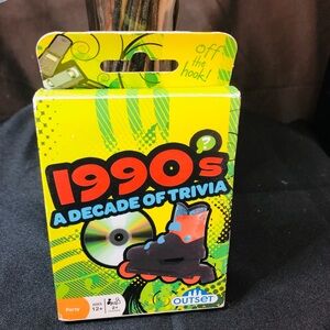 1990s Trivia Card Game